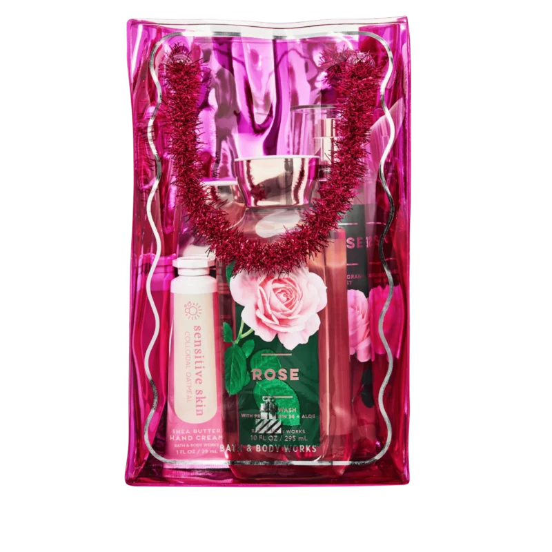 Coffret cadeau 4 pièces Bath & Body Works - Rose