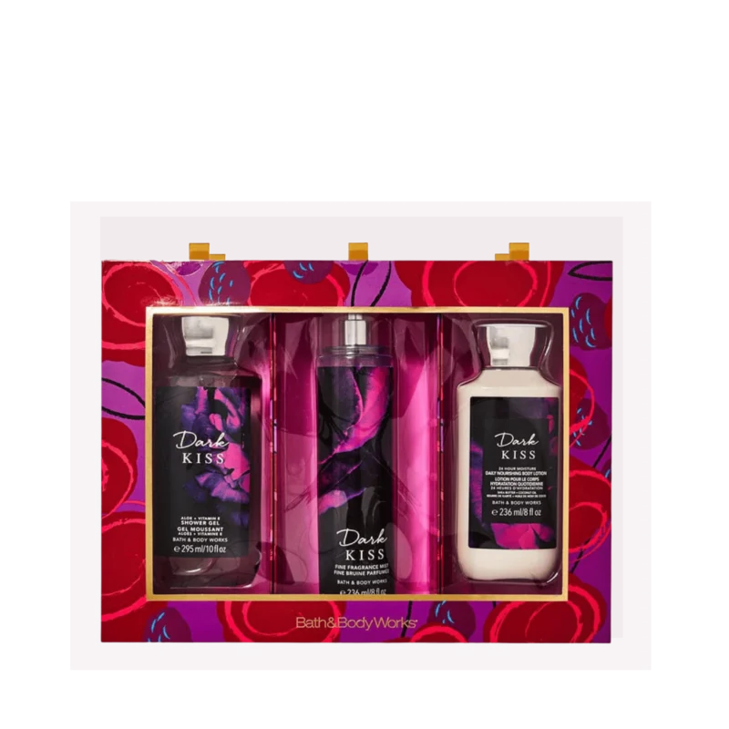 Coffret cadeau Dark Kiss de Bath & Body Works - Édition Golfe