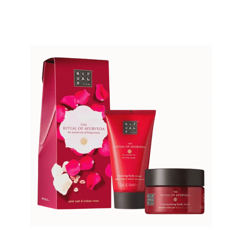 Rituals - The Ritual Of Ayurveda Coffret Cadeau Gommage Corps 125 ml Crème Corps 70 ml winkey-01