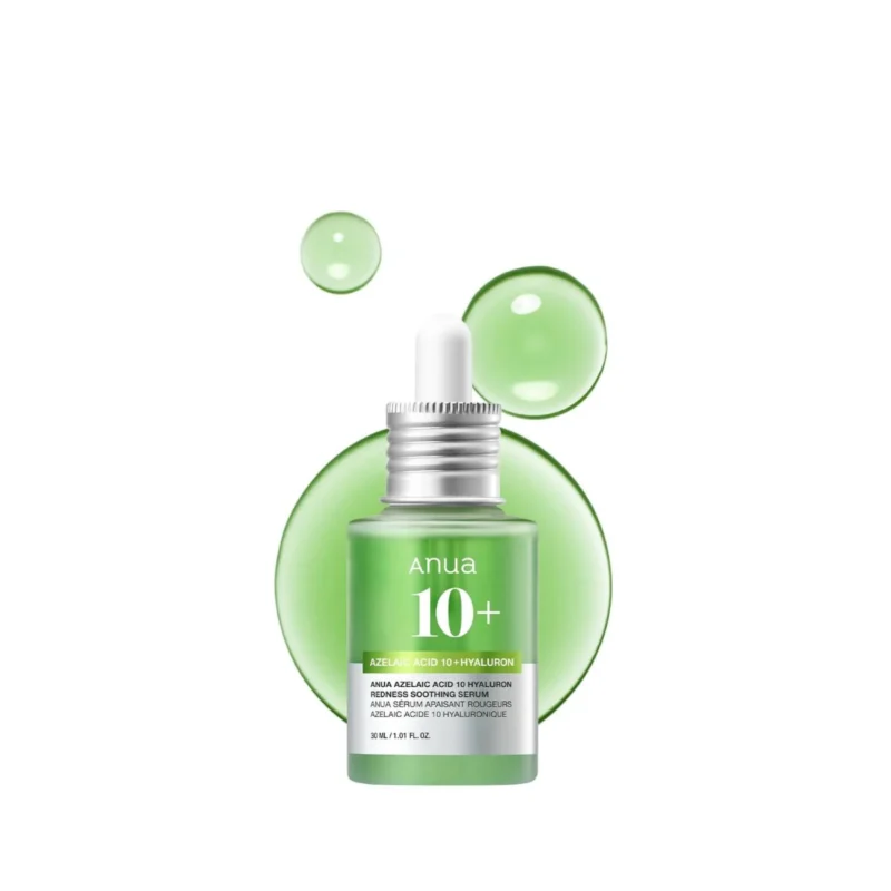 ANUA AZELAIC ACID 10 HYALURON REDNESS SOOTHING SERUM