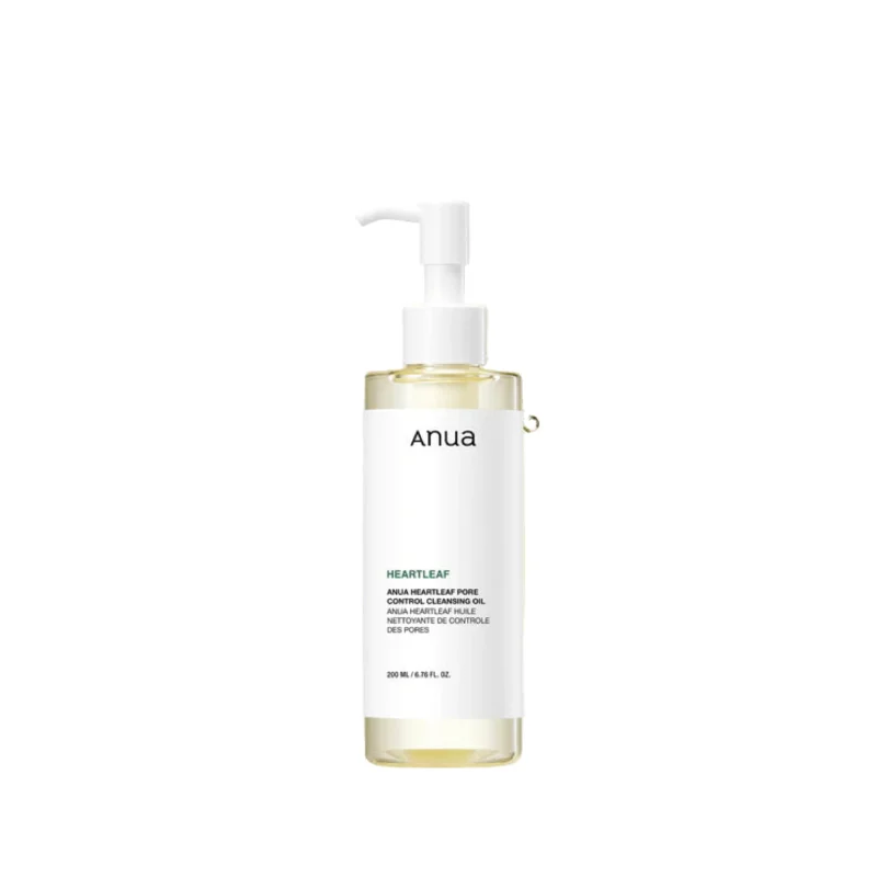 ANUA - Heartleaf Pore Control Cleansing Oil - Huile nettoyante démaquillante