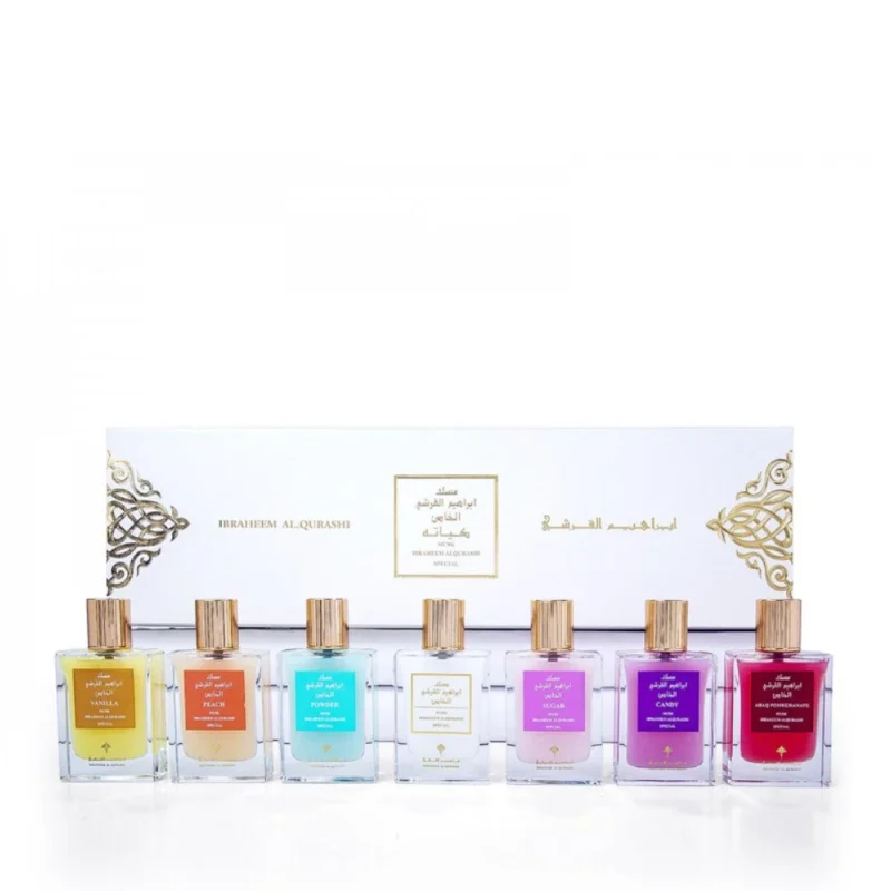 Coffret spécial Ibrahim Al Qurashi Cuties Musk - 7 x 30ml pièces