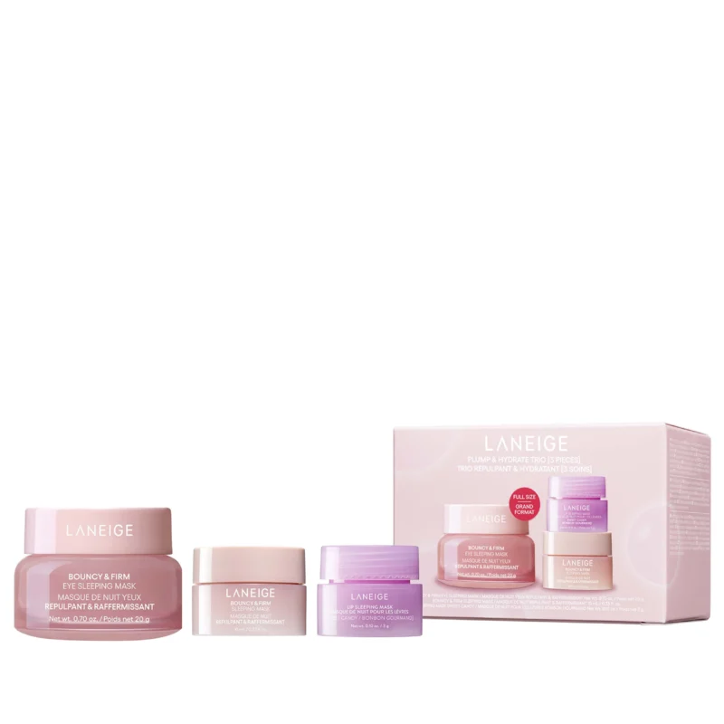 Ensemble trio LANEIGE Plump & Hydrate 3 pièces