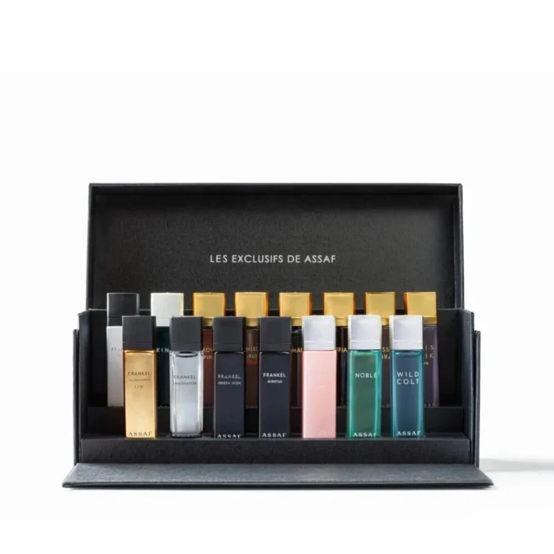 Perfume ASSAF LES EXCLUSIFS DE ASSAF TRAVEL SIZE SET 15 x 7.5ml Luxurious Set .