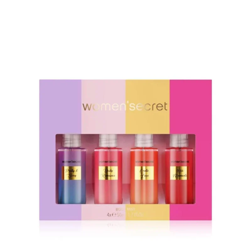 Woman Secret Body Mist Set - 4*50 ml