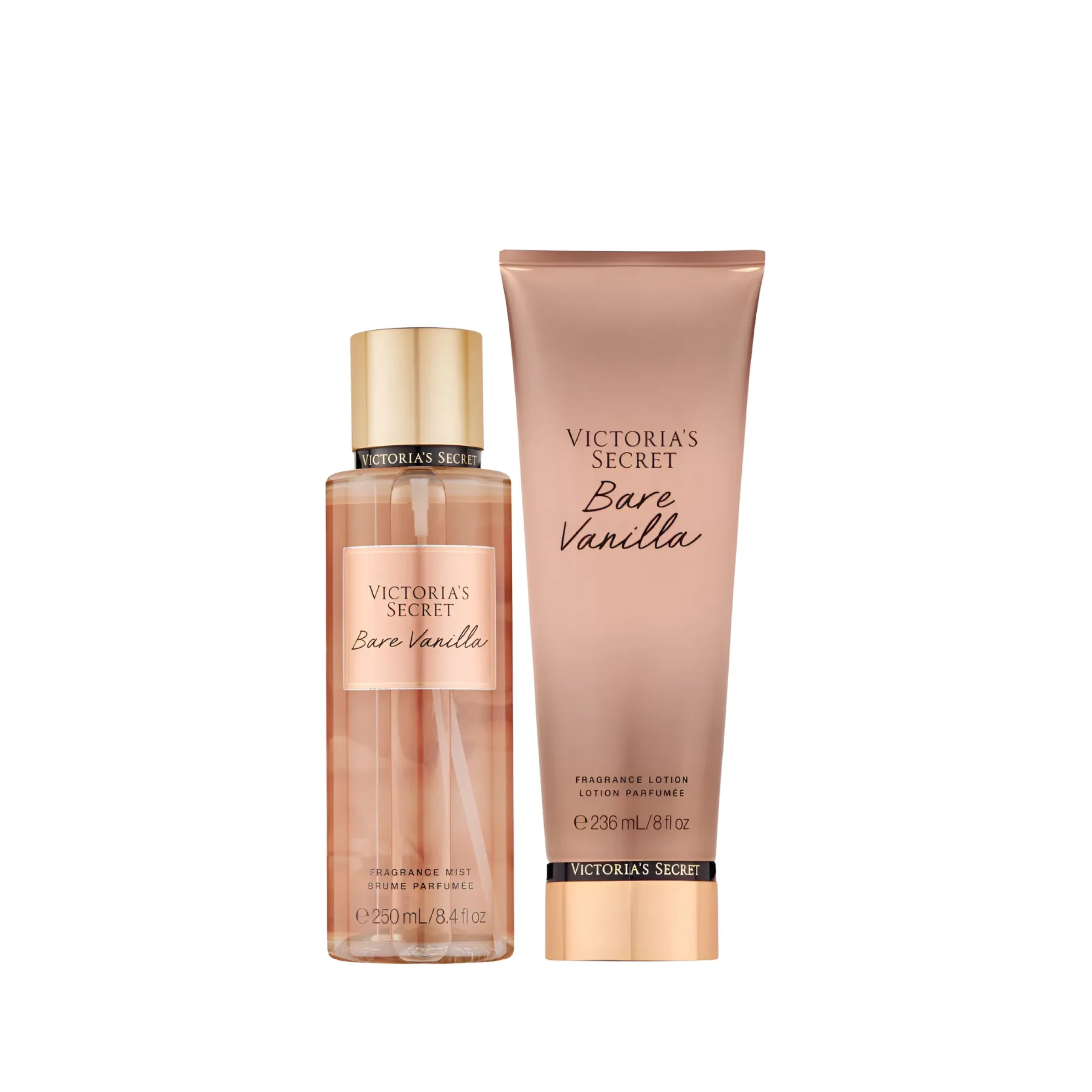 Victoria’s Secret duo bare vanilla brume 250ml / lotion parfumée 236ml
