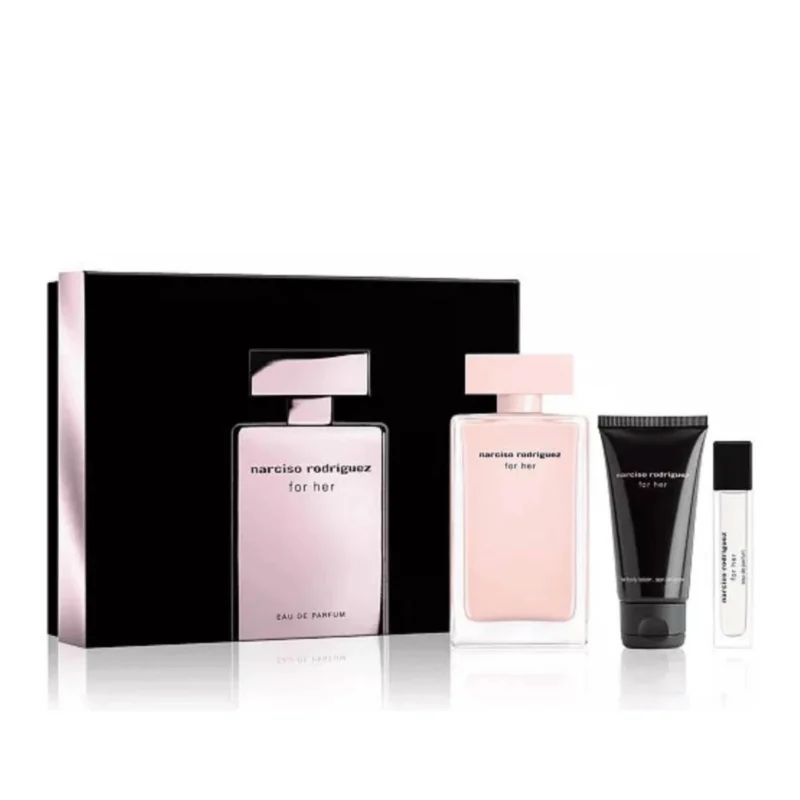 COFFRET FOR HER – NARCISO RODRIGUEZ EDP 100ml+10ml+body lotion 50ml